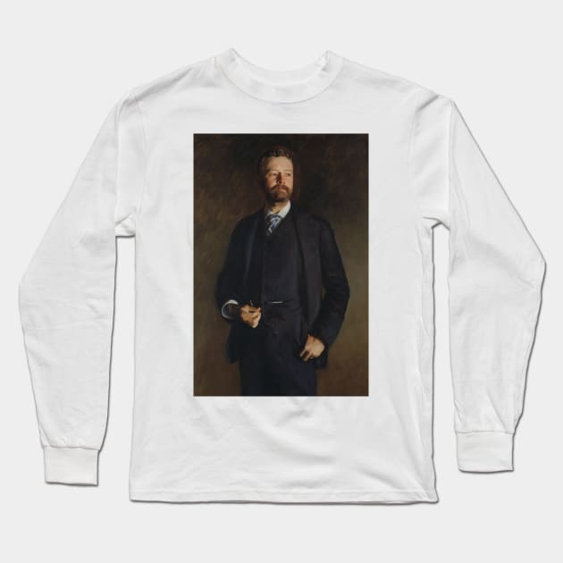 Henry Cabot Lodge by John Singer Sargent Long Sleeve T-Shirt by Classic Art Stall